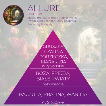 <B>ALLURE</B> SPRAY 250 ml odświeżacz powietrza PREMIUM